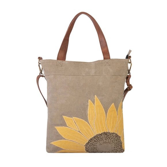 Mona B Handbags - NWT Mona B Sunflower Tote